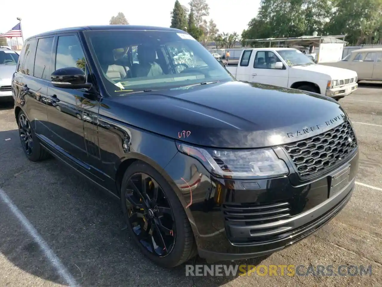 1 Photograph of a damaged car SALGS2RUXMA421808 LAND ROVER RANGEROVER 2021