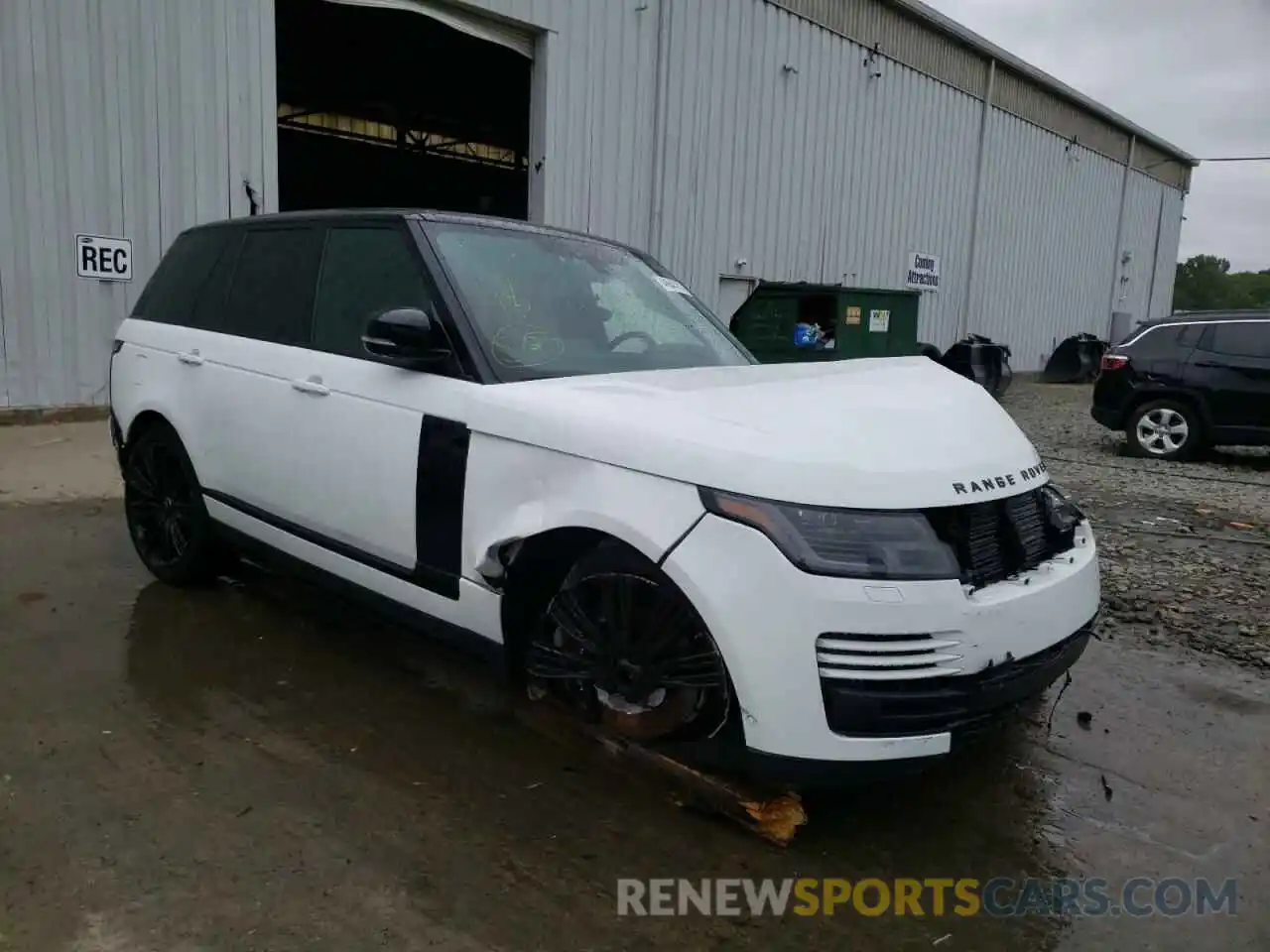 1 Photograph of a damaged car SALGS2SE0MA419181 LAND ROVER RANGEROVER 2021