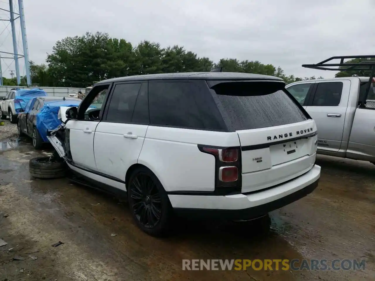 3 Photograph of a damaged car SALGS2SE0MA419181 LAND ROVER RANGEROVER 2021