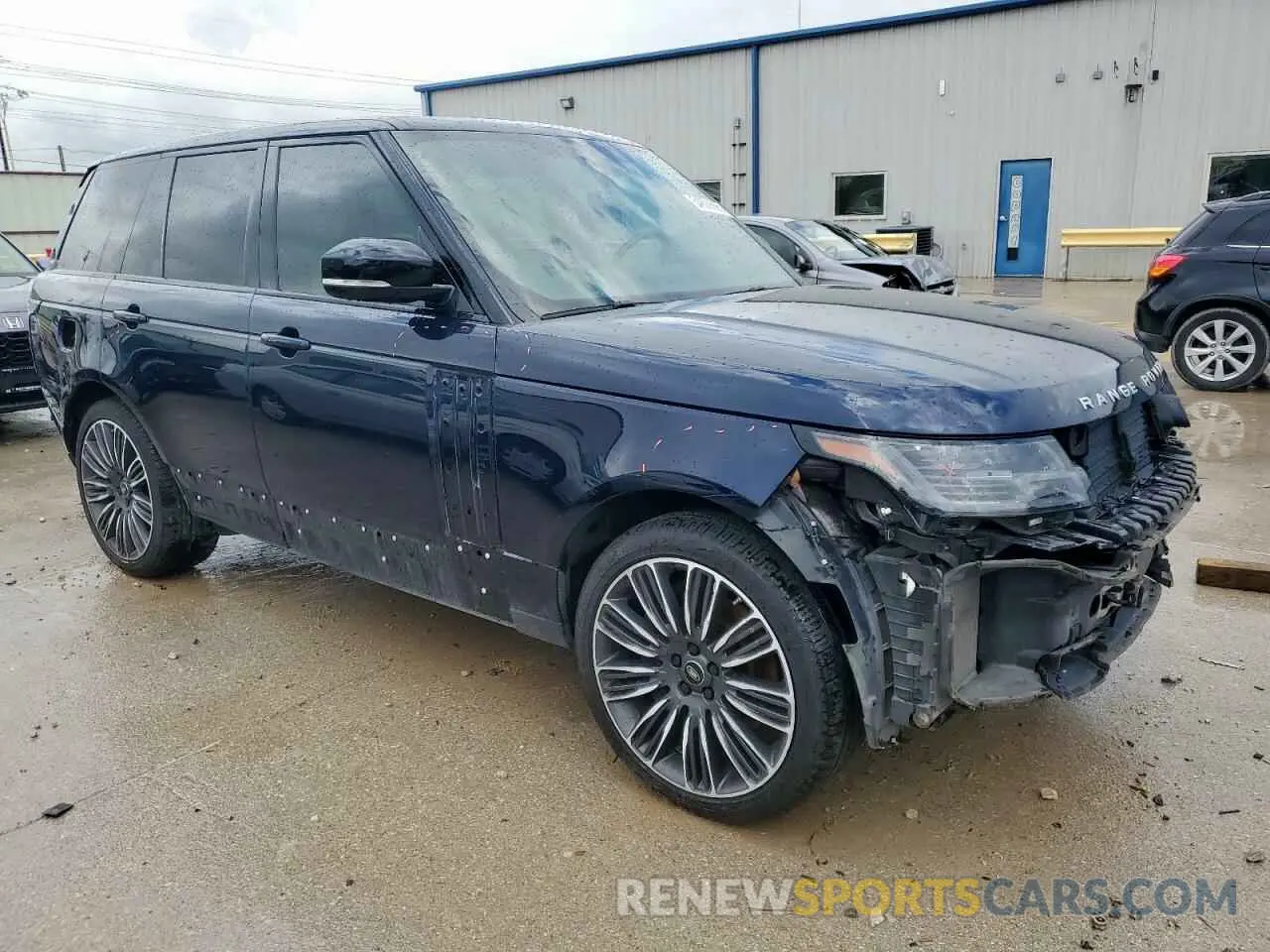 4 Photograph of a damaged car SALGS2SE2MA421028 LAND ROVER RANGEROVER 2021