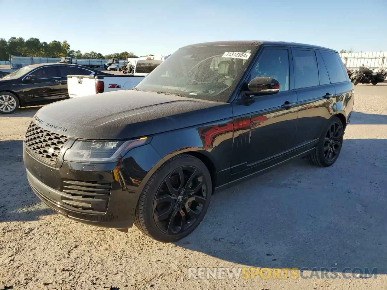 1 Photograph of a damaged car SALGS2SE2MA428335 LAND ROVER RANGEROVER 2021