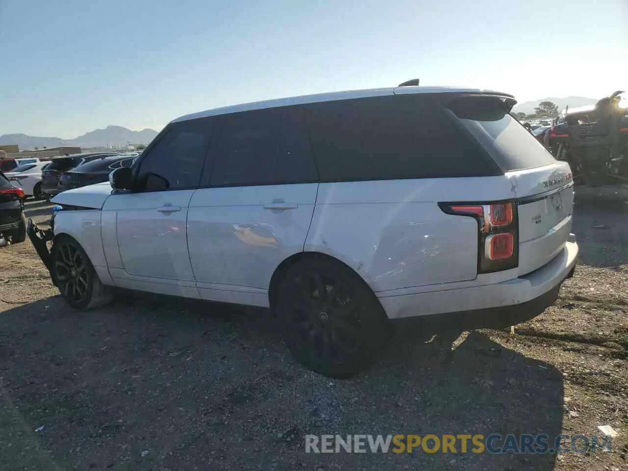 2 Photograph of a damaged car SALGS2SE3MA424925 LAND ROVER RANGEROVER 2021
