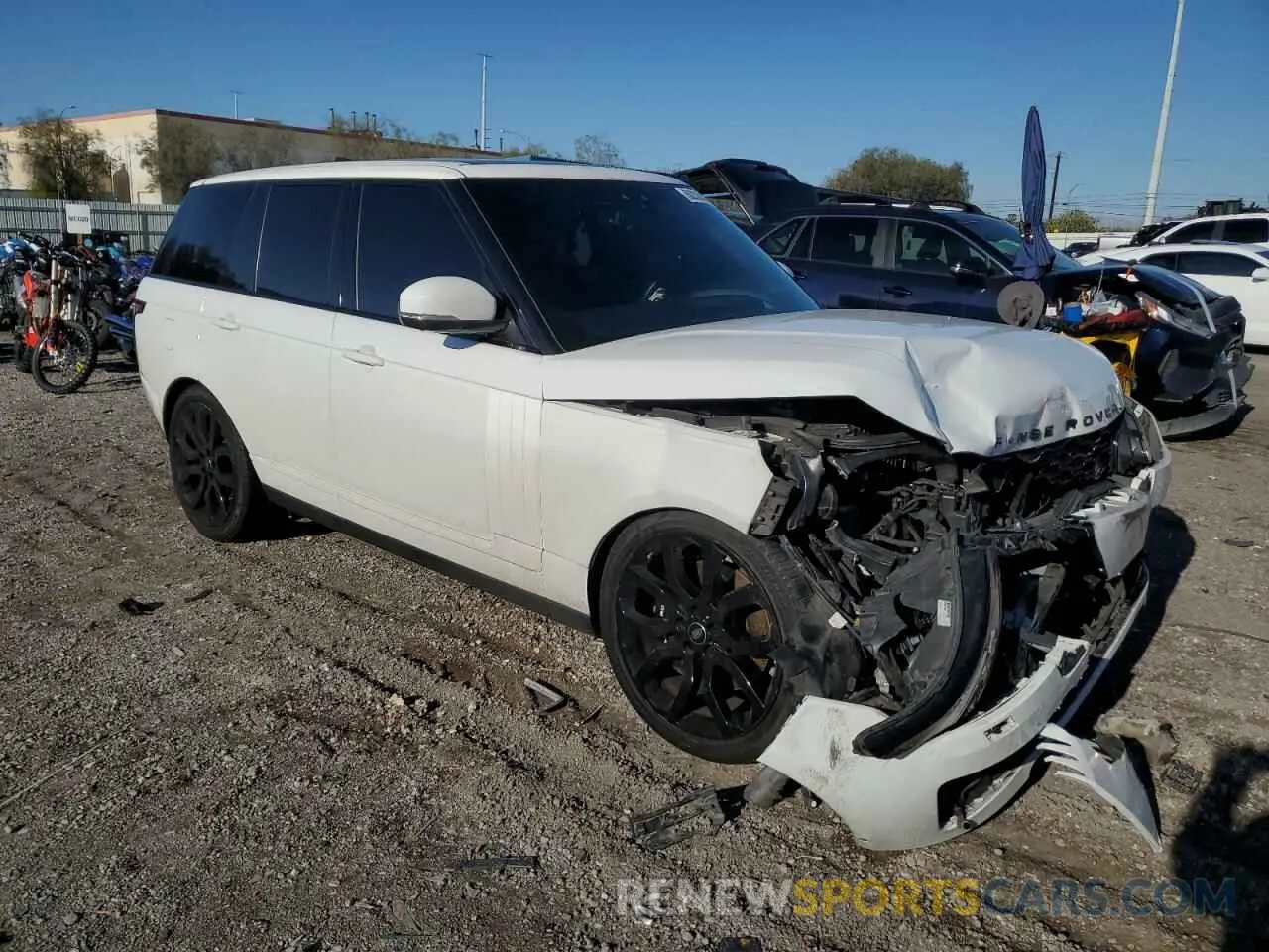 4 Photograph of a damaged car SALGS2SE3MA424925 LAND ROVER RANGEROVER 2021