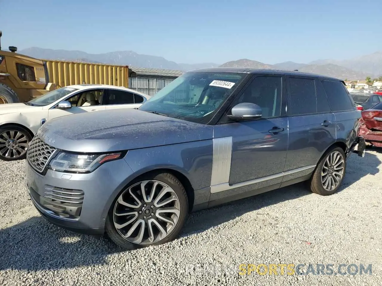 1 Photograph of a damaged car SALGS2SE3MA428313 LAND ROVER RANGEROVER 2021