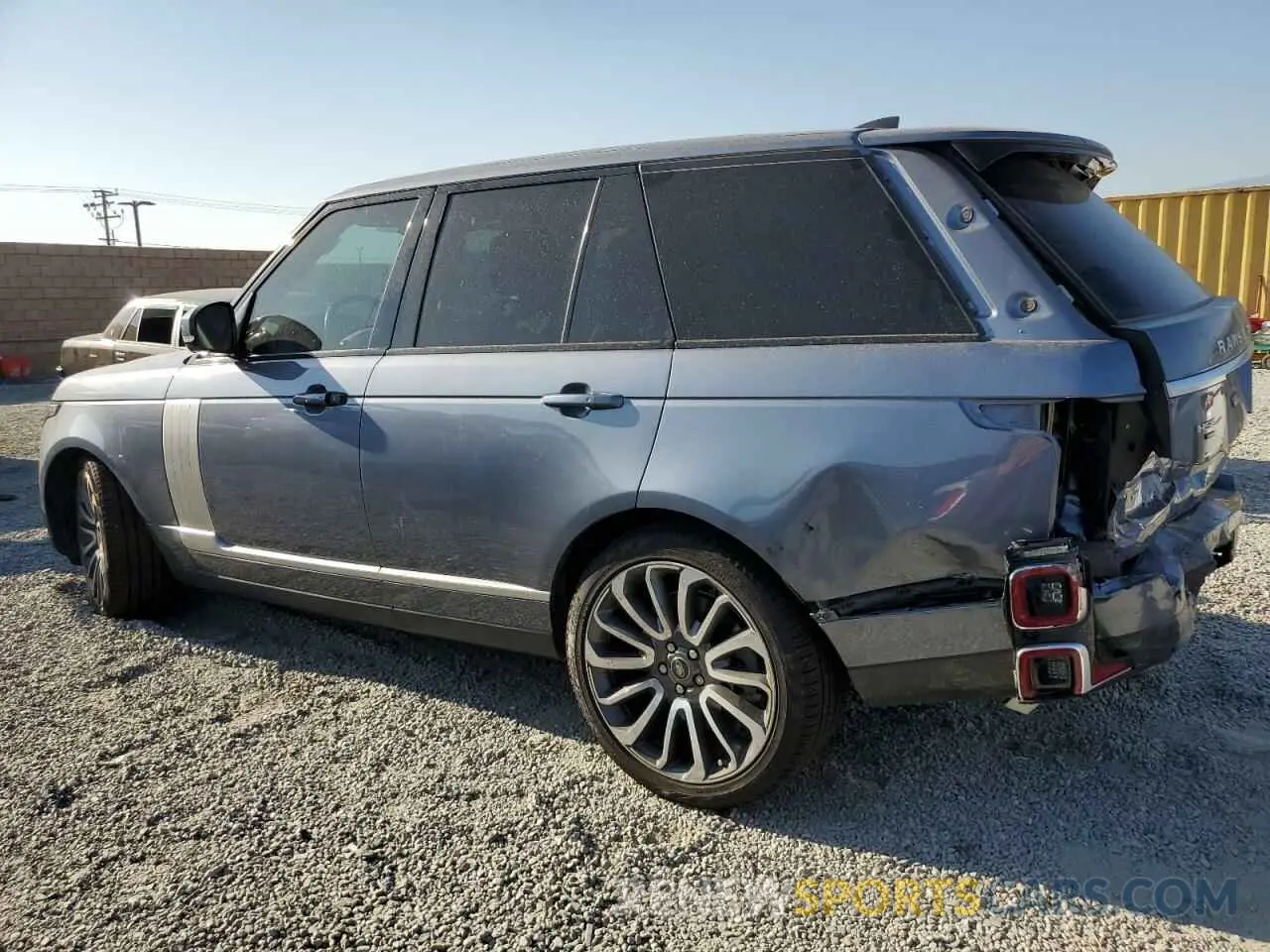2 Photograph of a damaged car SALGS2SE3MA428313 LAND ROVER RANGEROVER 2021