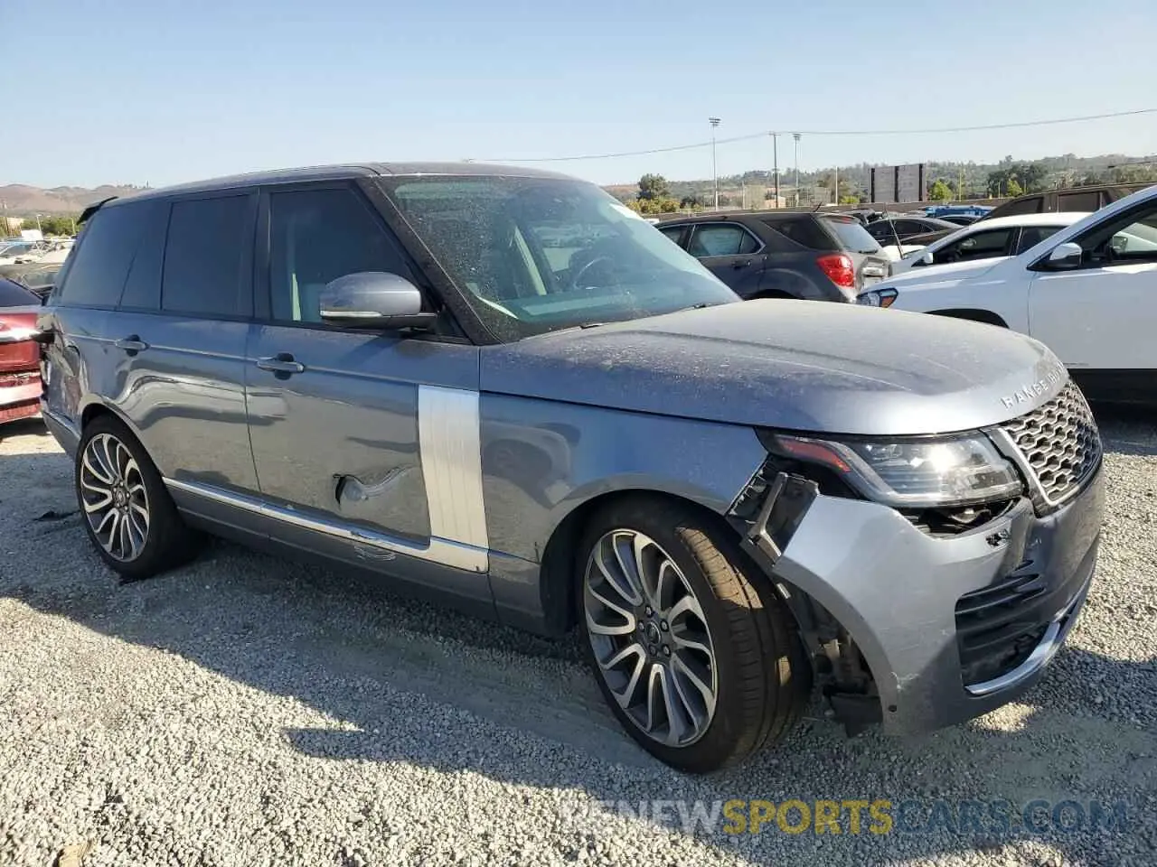 4 Photograph of a damaged car SALGS2SE3MA428313 LAND ROVER RANGEROVER 2021