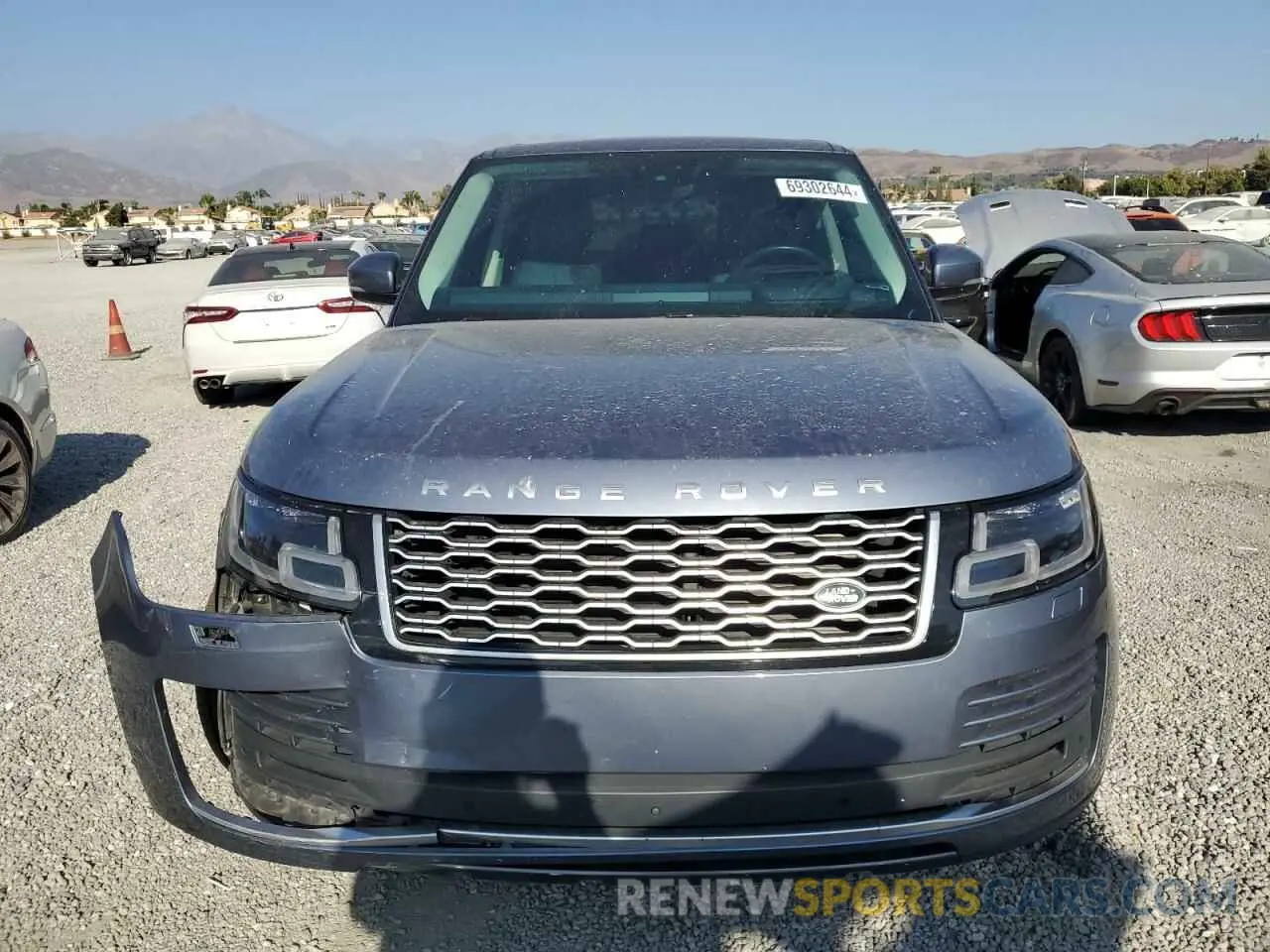 5 Photograph of a damaged car SALGS2SE3MA428313 LAND ROVER RANGEROVER 2021