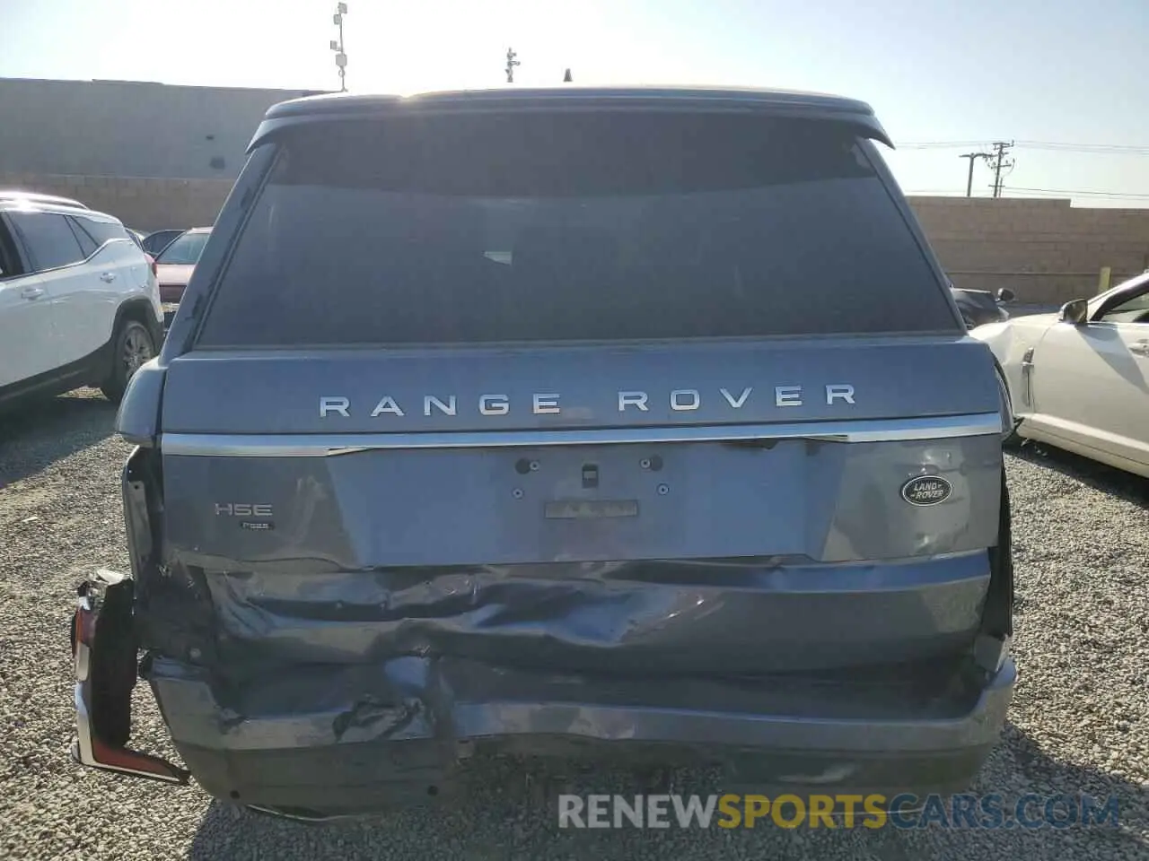 6 Photograph of a damaged car SALGS2SE3MA428313 LAND ROVER RANGEROVER 2021