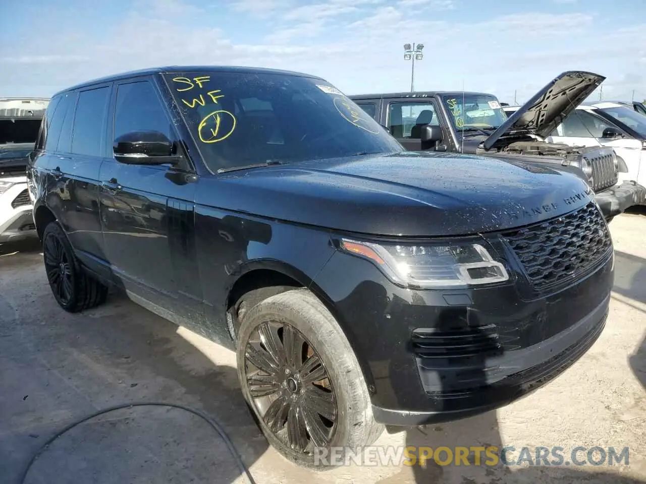 4 Photograph of a damaged car SALGS2SE3MA442941 LAND ROVER RANGEROVER 2021