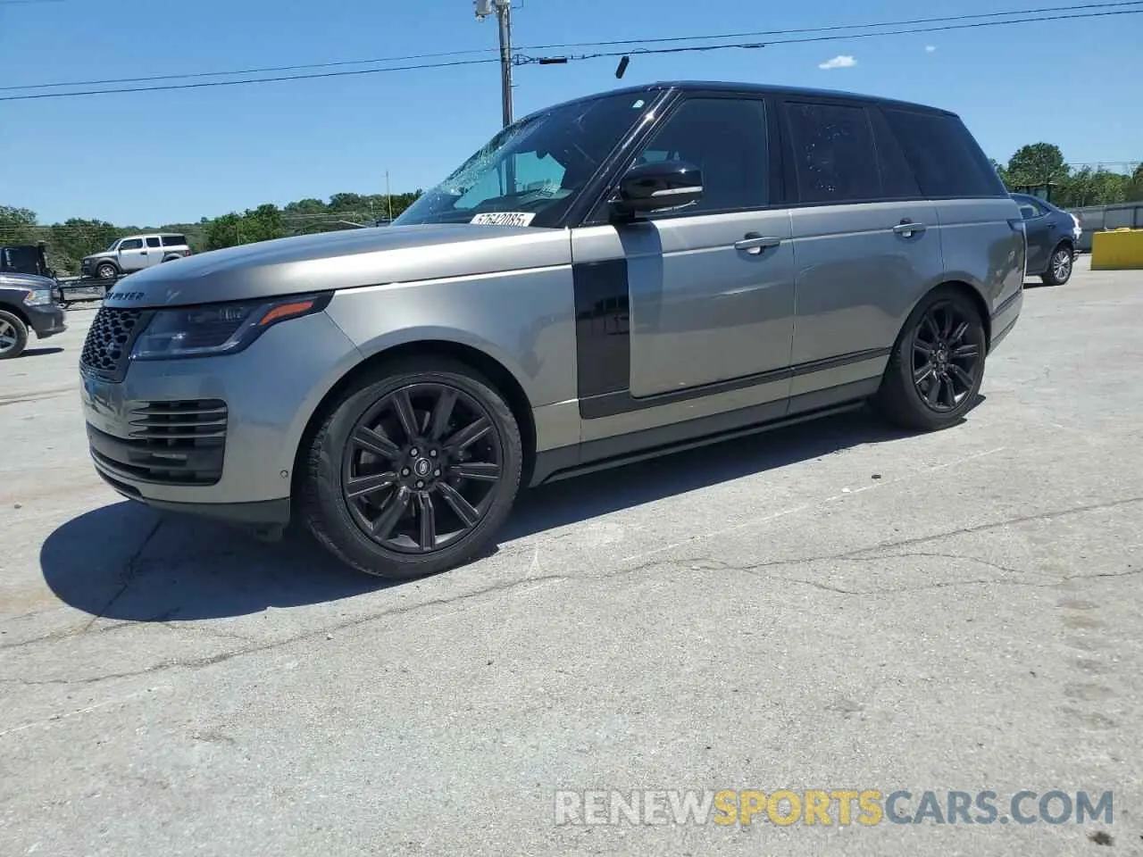 1 Photograph of a damaged car SALGS2SE3MA450912 LAND ROVER RANGEROVER 2021