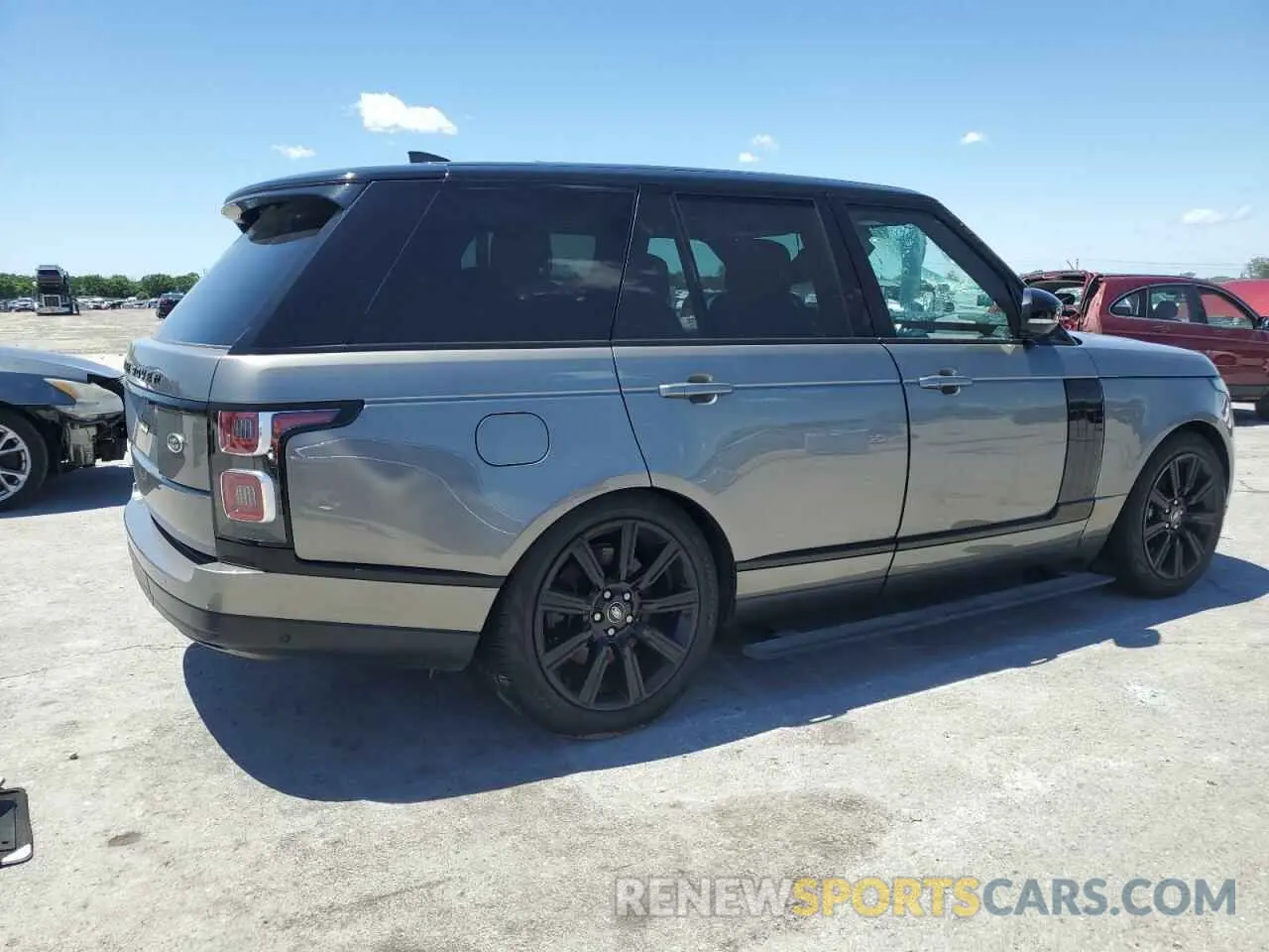 3 Photograph of a damaged car SALGS2SE3MA450912 LAND ROVER RANGEROVER 2021