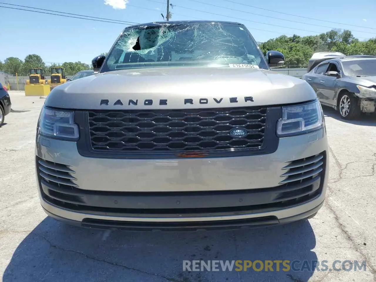 5 Photograph of a damaged car SALGS2SE3MA450912 LAND ROVER RANGEROVER 2021