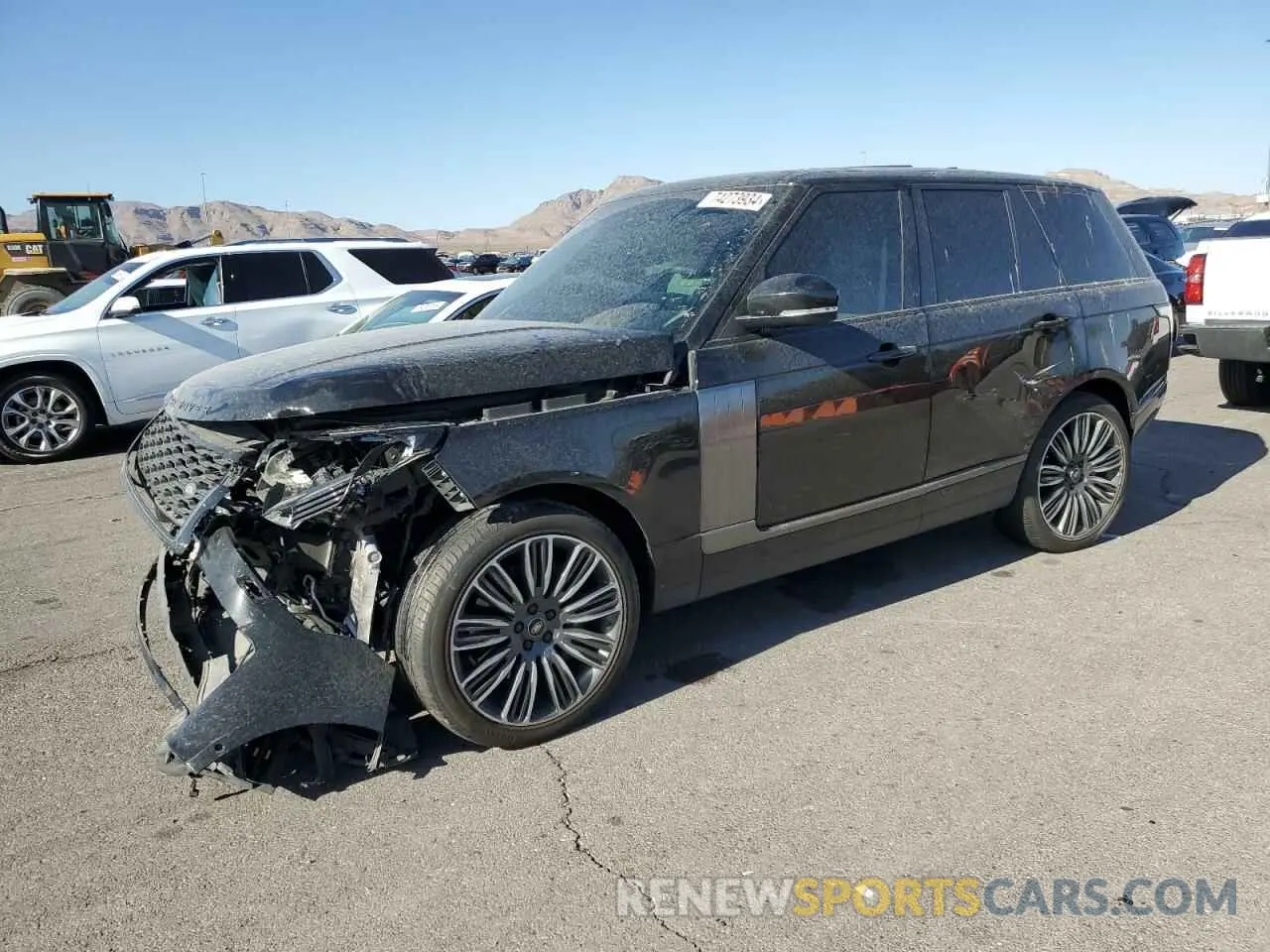 1 Photograph of a damaged car SALGS2SE9MA425948 LAND ROVER RANGEROVER 2021