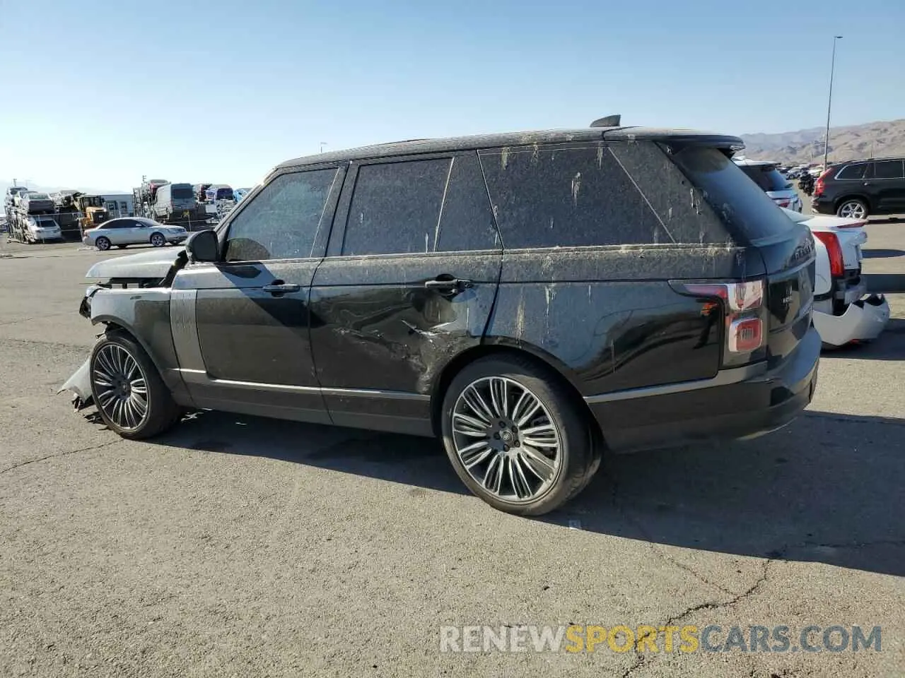 2 Photograph of a damaged car SALGS2SE9MA425948 LAND ROVER RANGEROVER 2021