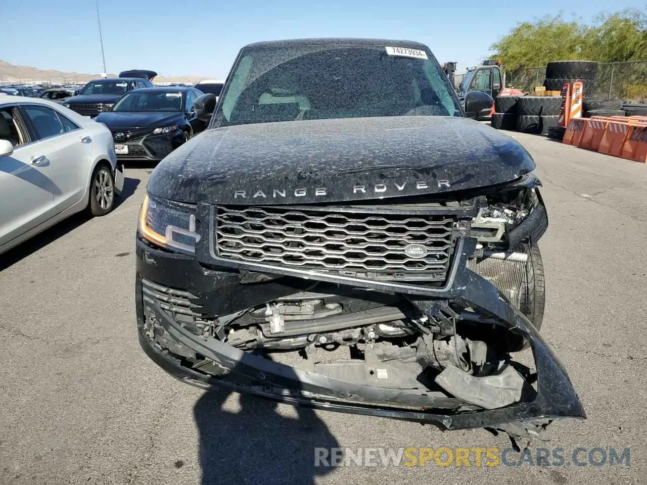 5 Photograph of a damaged car SALGS2SE9MA425948 LAND ROVER RANGEROVER 2021