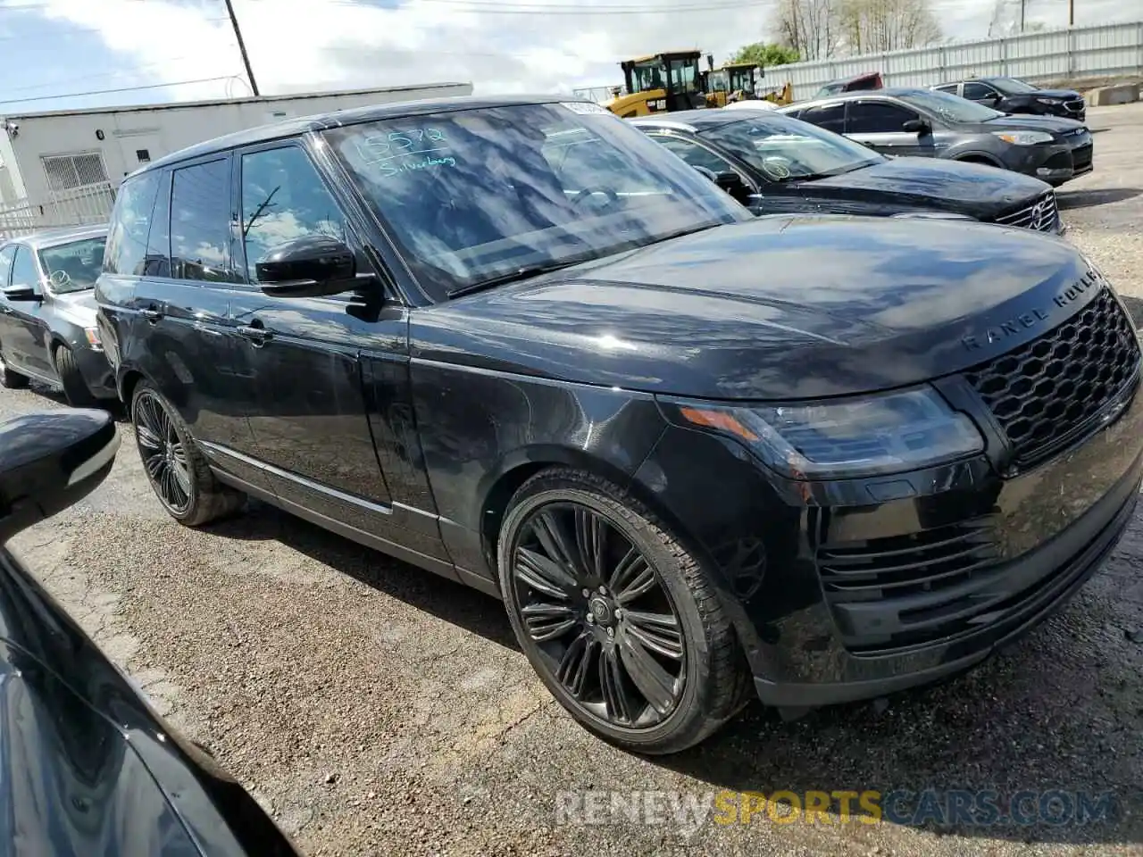 4 Photograph of a damaged car SALGS2SE9MA457136 LAND ROVER RANGEROVER 2021