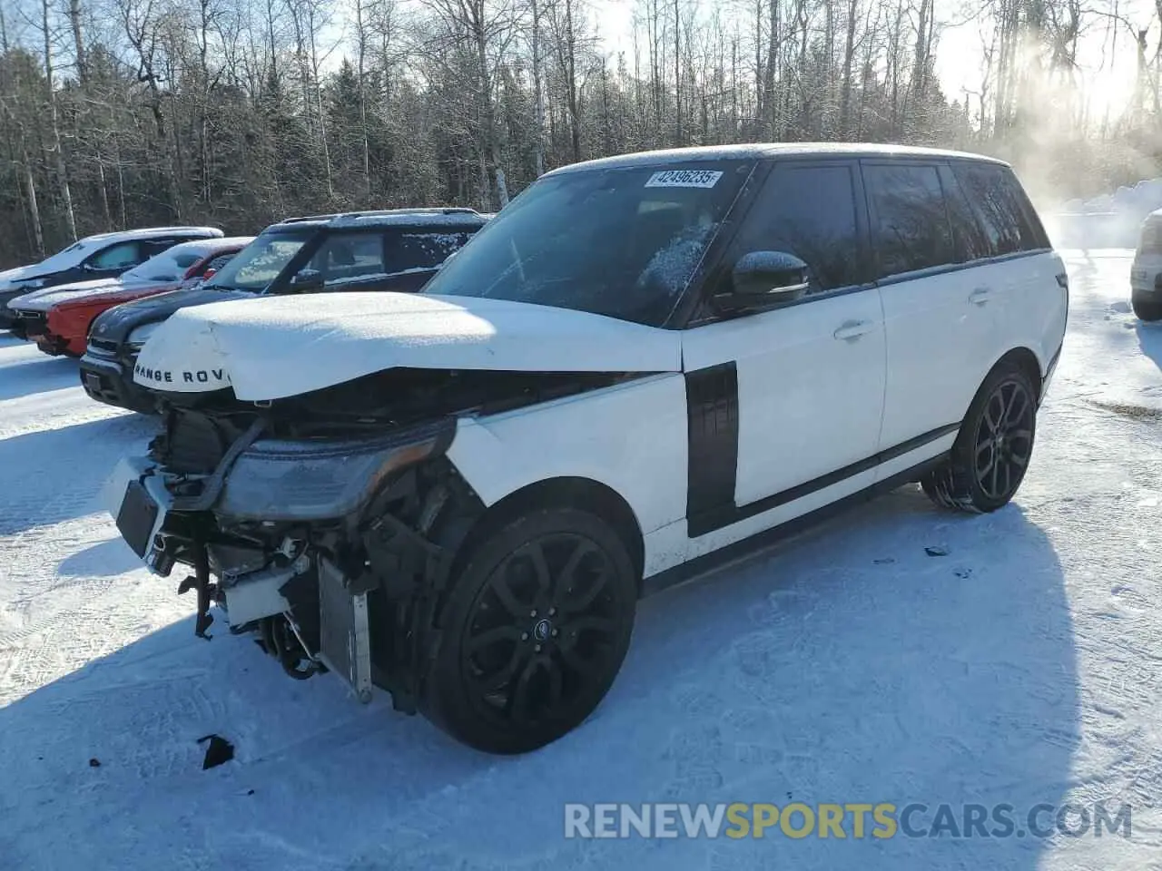 1 Photograph of a damaged car SALGS2SEXMA438501 LAND ROVER RANGEROVER 2021