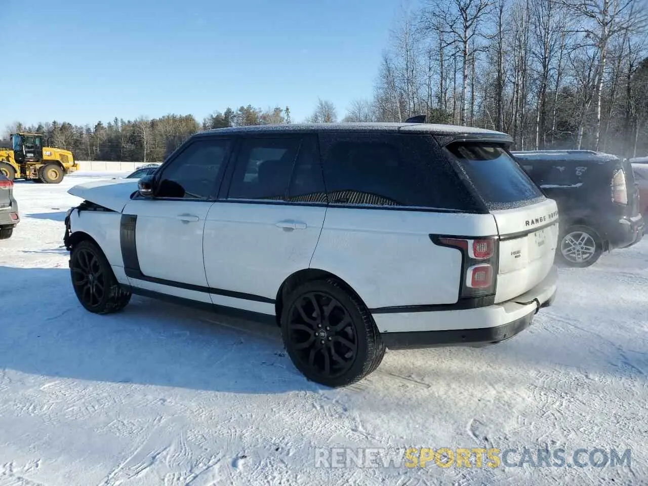 2 Photograph of a damaged car SALGS2SEXMA438501 LAND ROVER RANGEROVER 2021