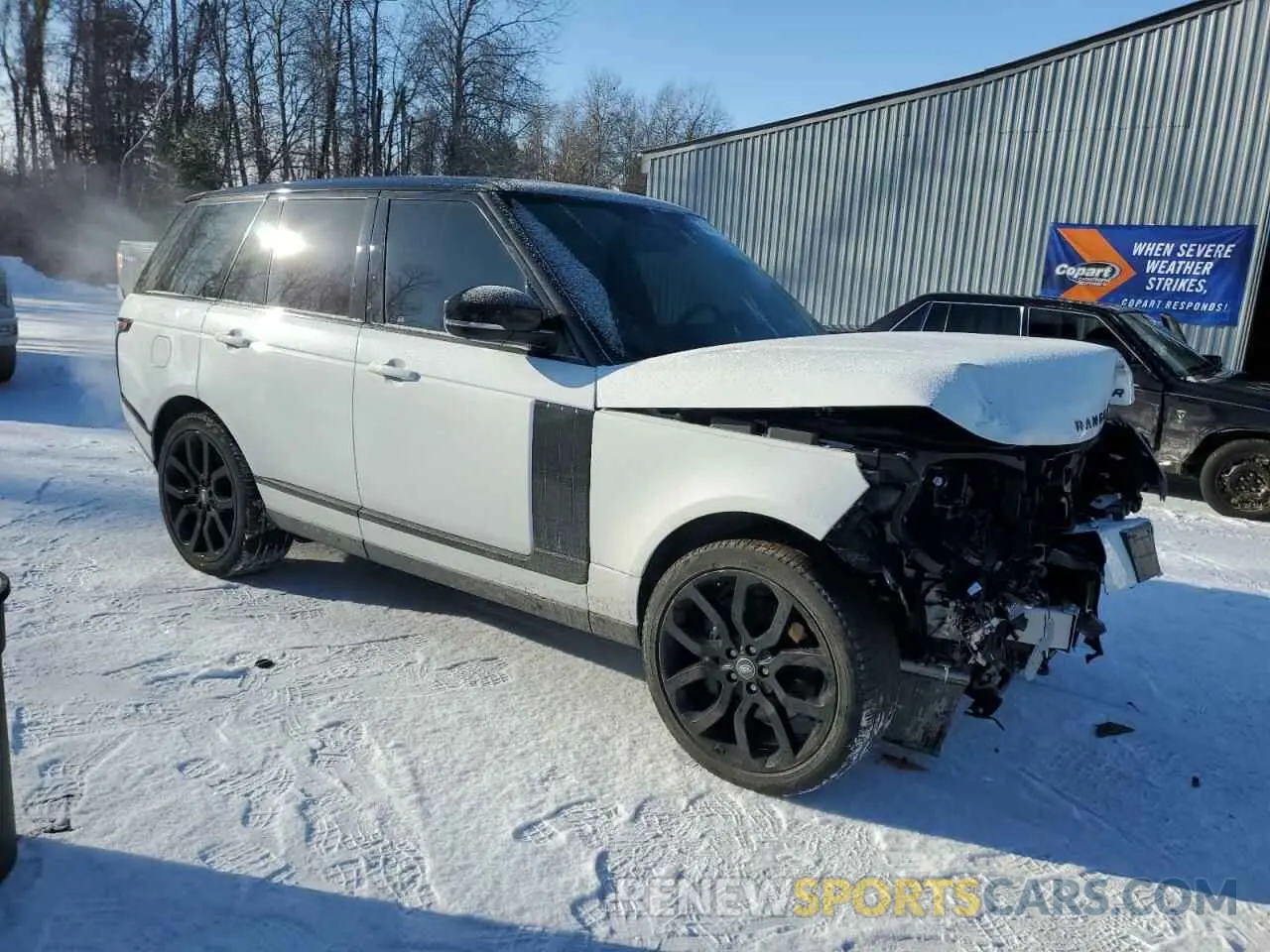 4 Photograph of a damaged car SALGS2SEXMA438501 LAND ROVER RANGEROVER 2021