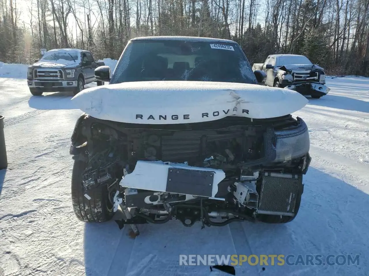5 Photograph of a damaged car SALGS2SEXMA438501 LAND ROVER RANGEROVER 2021