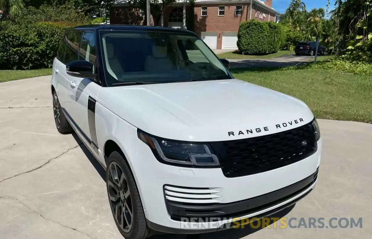 1 Photograph of a damaged car SALGS5SE5MA428282 LAND ROVER RANGEROVER 2021