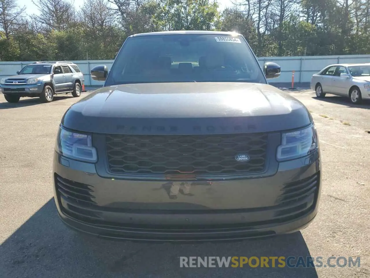 5 Photograph of a damaged car SALGU5SE5MA435887 LAND ROVER RANGEROVER 2021