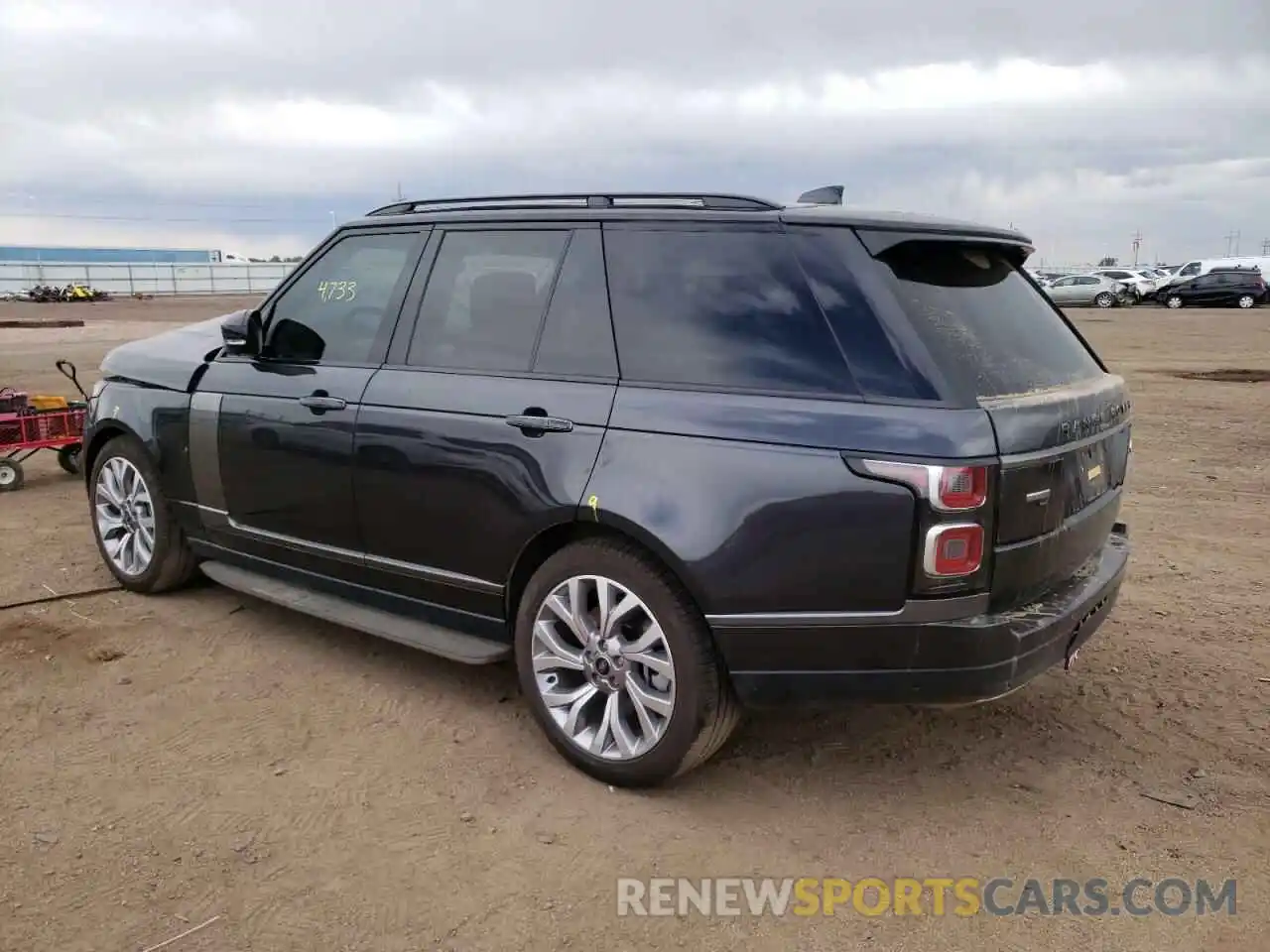 3 Photograph of a damaged car SALGV2SEXMA444127 LAND ROVER RANGEROVER 2021