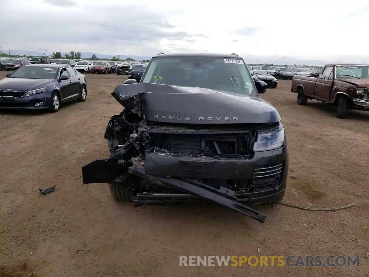 9 Photograph of a damaged car SALGV2SEXMA444127 LAND ROVER RANGEROVER 2021