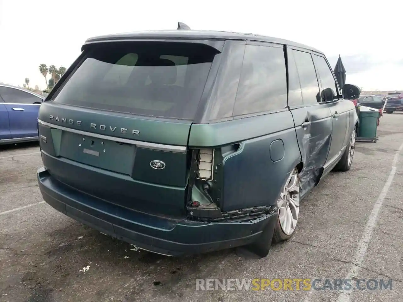 4 Photograph of a damaged car SALGV4RY0MA430894 LAND ROVER RANGEROVER 2021