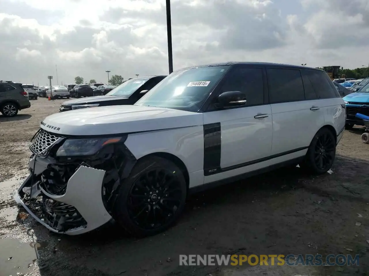 1 Photograph of a damaged car SALGV5SE1MA448455 LAND ROVER RANGEROVER 2021