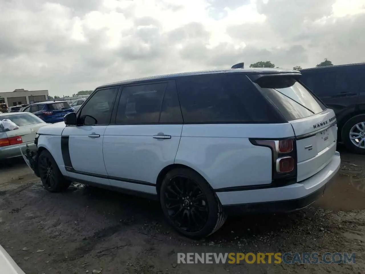 2 Photograph of a damaged car SALGV5SE1MA448455 LAND ROVER RANGEROVER 2021