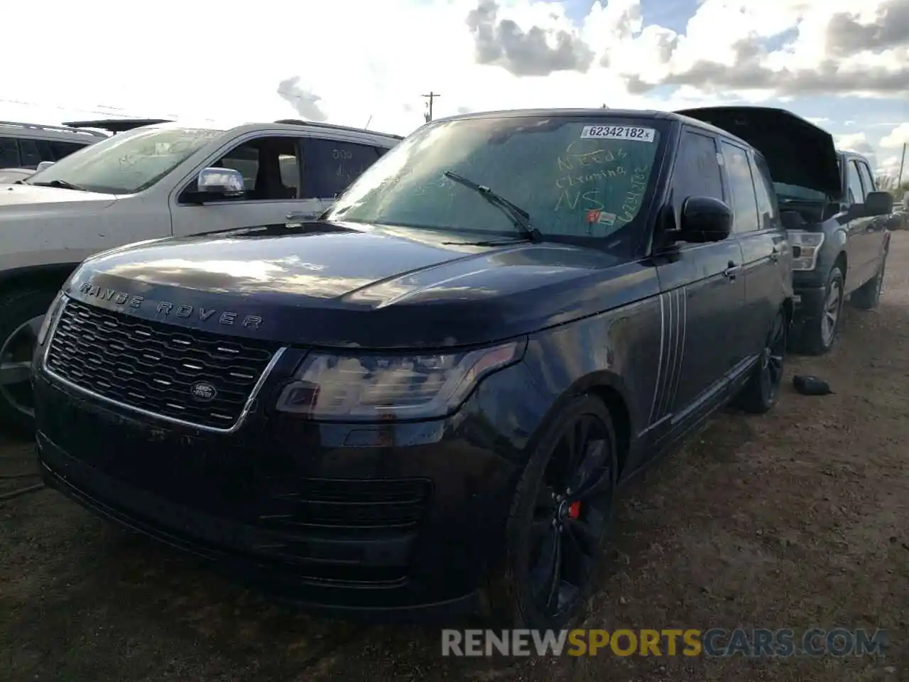 2 Photograph of a damaged car SALGW2RE7MA449613 LAND ROVER RANGEROVER 2021