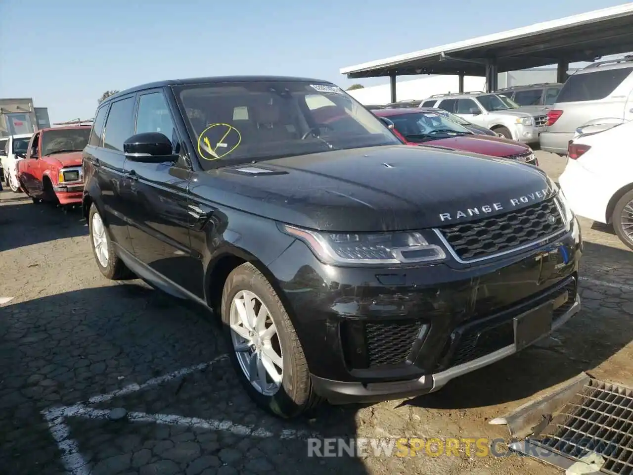 1 Photograph of a damaged car SALWG2SU6MA775607 LAND ROVER RANGEROVER 2021