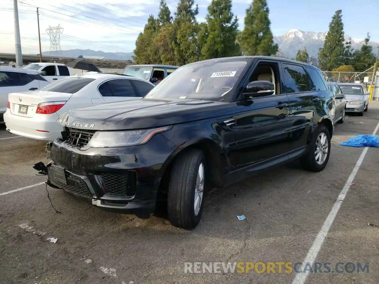 1 Photograph of a damaged car SALWG2SU8MA775477 LAND ROVER RANGEROVER 2021