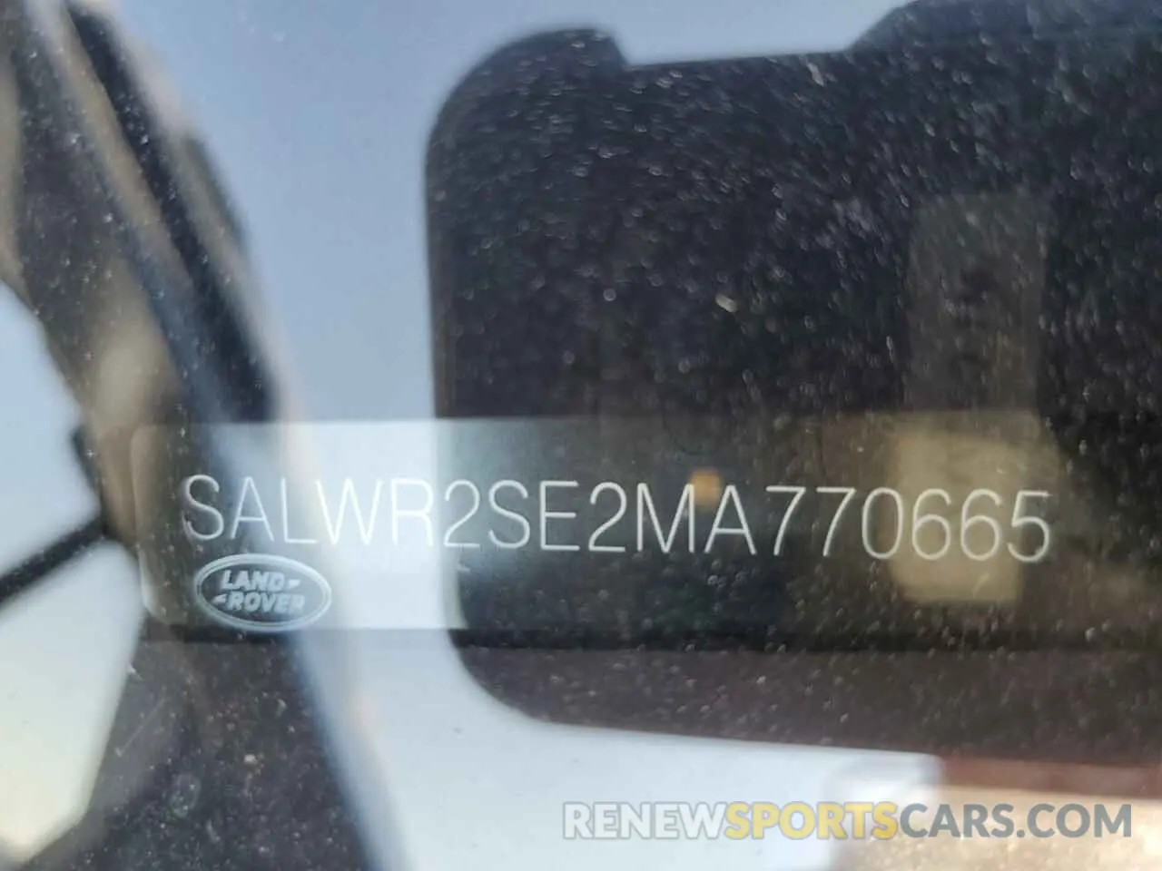 14 Photograph of a damaged car SALWR2SE2MA770665 LAND ROVER RANGEROVER 2021