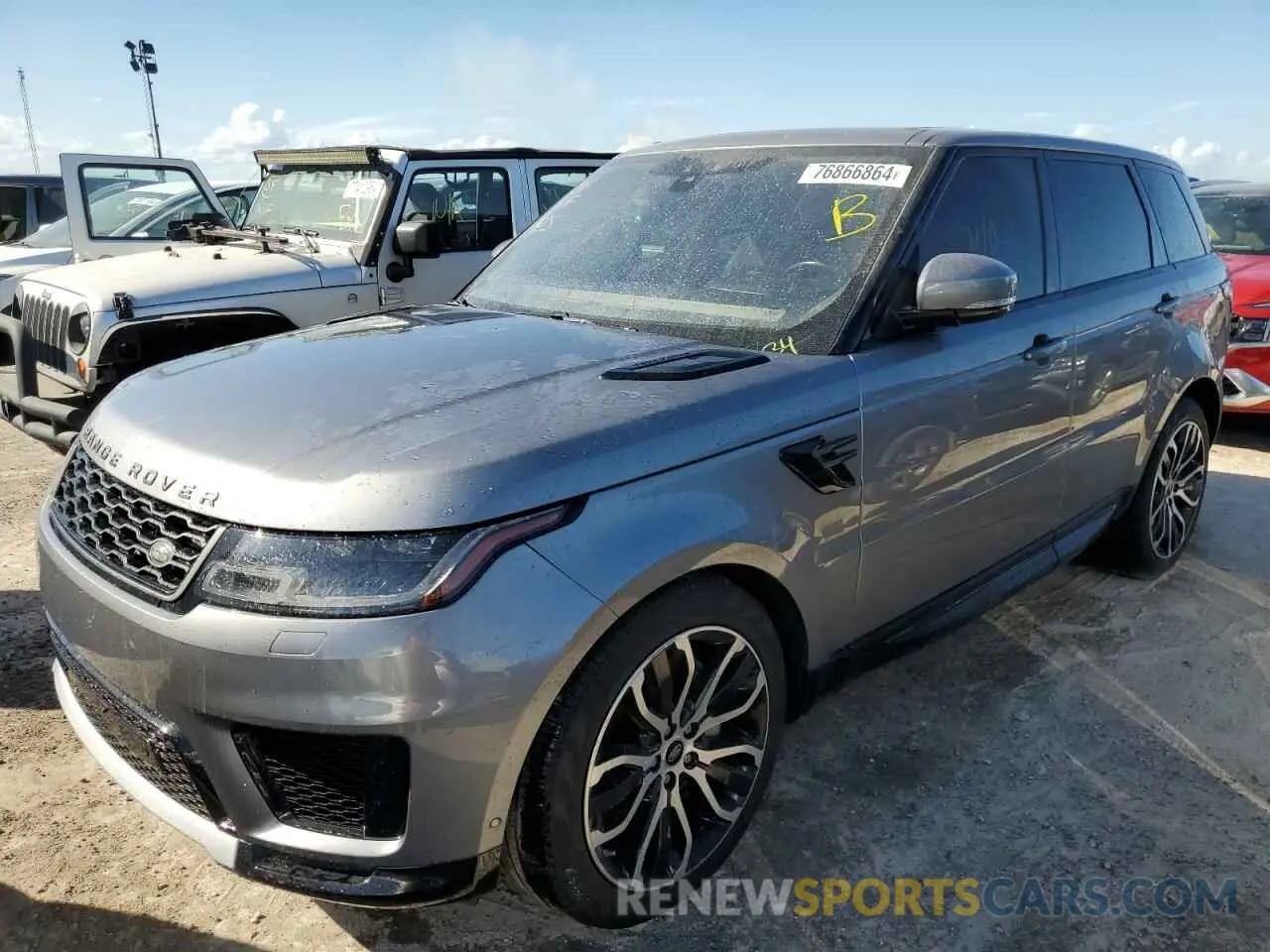 1 Photograph of a damaged car SALWR2SU0MA782157 LAND ROVER RANGEROVER 2021