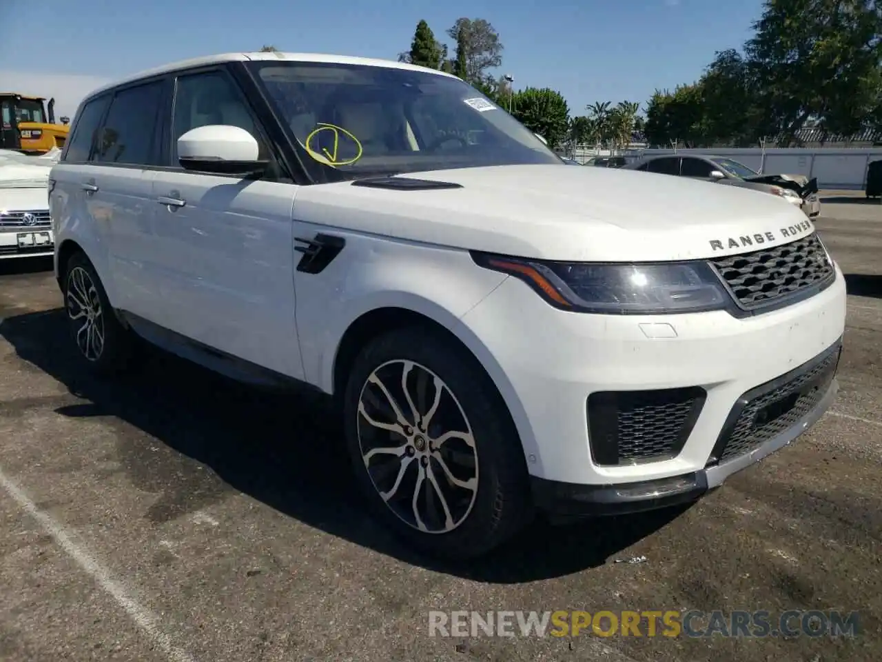 1 Photograph of a damaged car SALWR2SU2MA782287 LAND ROVER RANGEROVER 2021