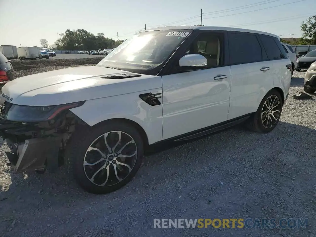 1 Photograph of a damaged car SALWR2SU4MA796353 LAND ROVER RANGEROVER 2021