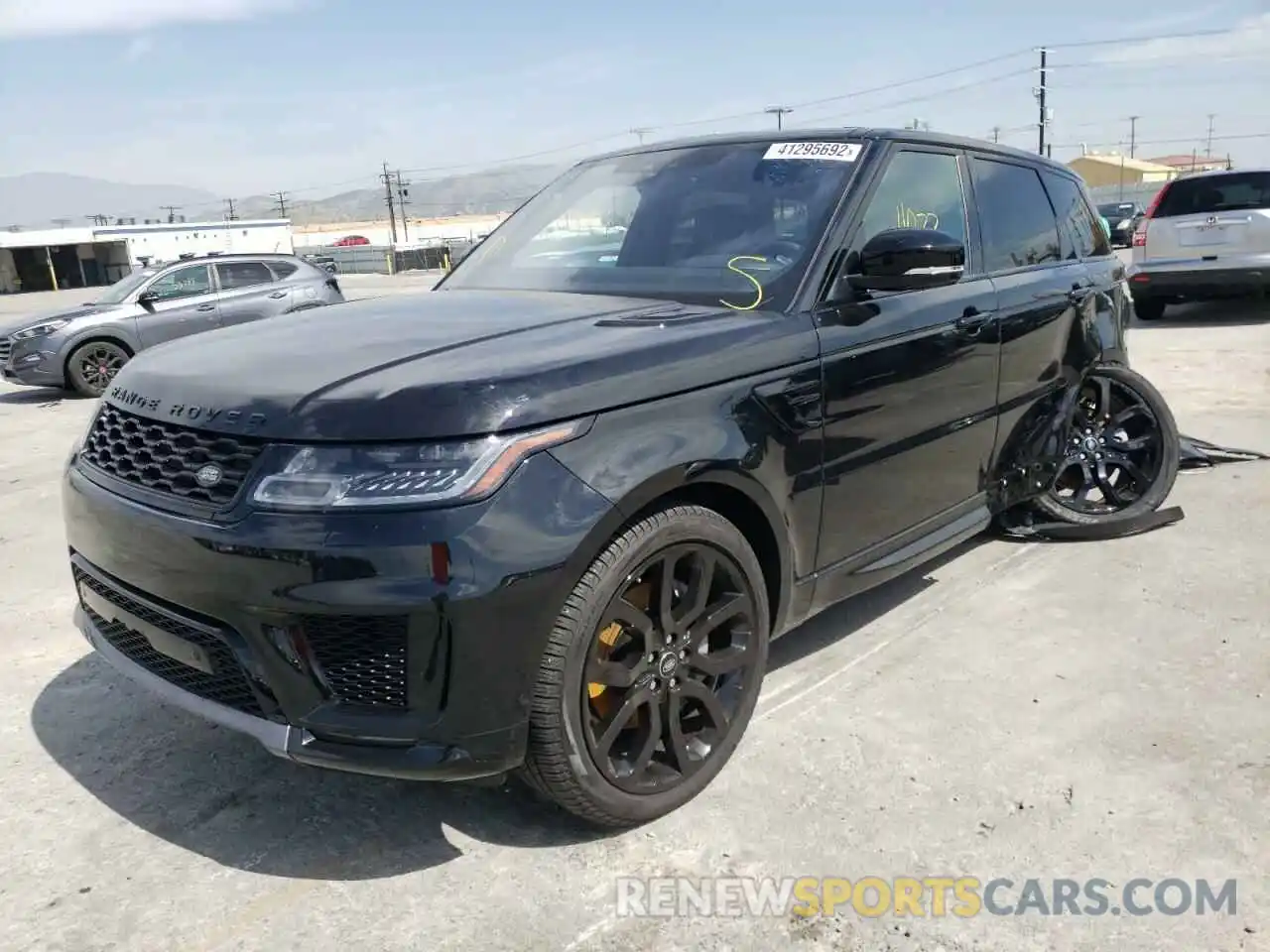 2 Photograph of a damaged car SALWR2SU9MA776020 LAND ROVER RANGEROVER 2021