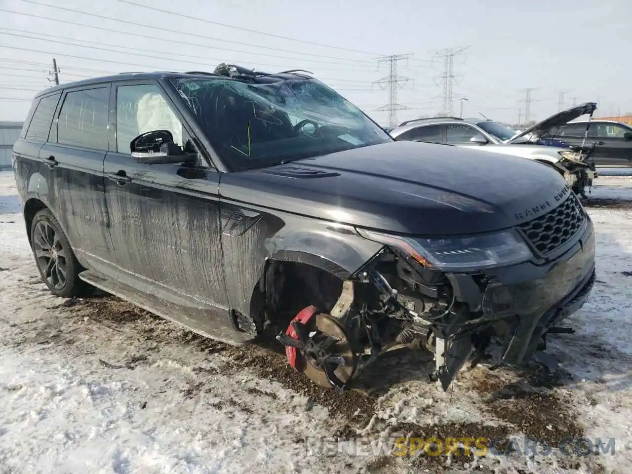 1 Photograph of a damaged car SALWS2RU3MA751608 LAND ROVER RANGEROVER 2021