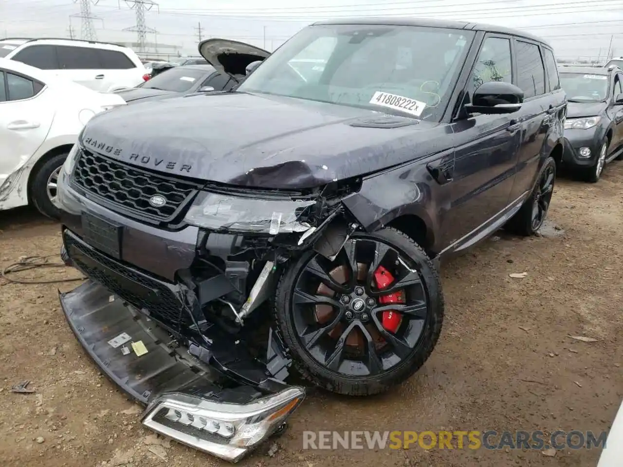 2 Photograph of a damaged car SALWS2RU6MA757919 LAND ROVER RANGEROVER 2021