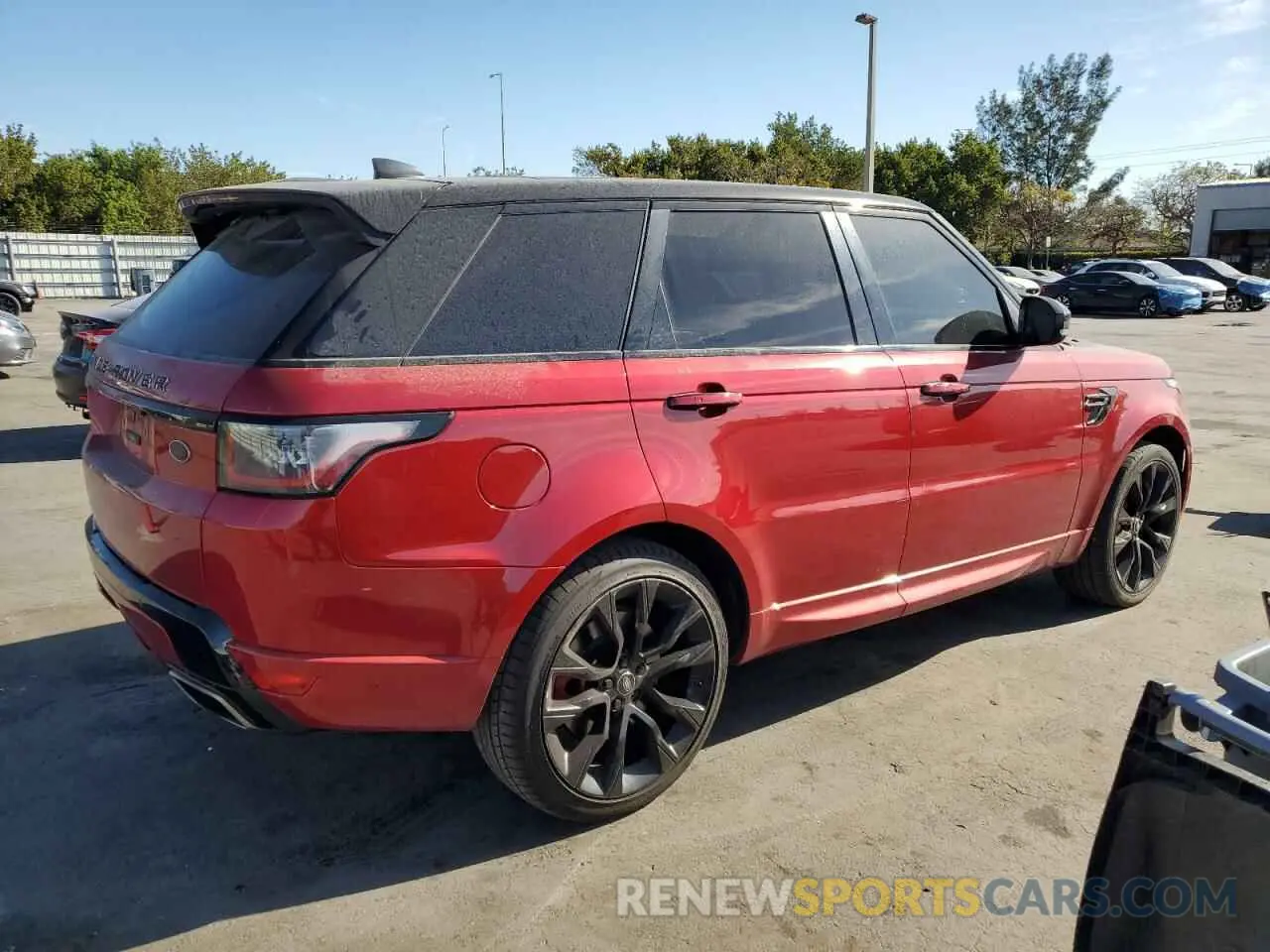 3 Photograph of a damaged car SALWS2RU6MA758617 LAND ROVER RANGEROVER 2021