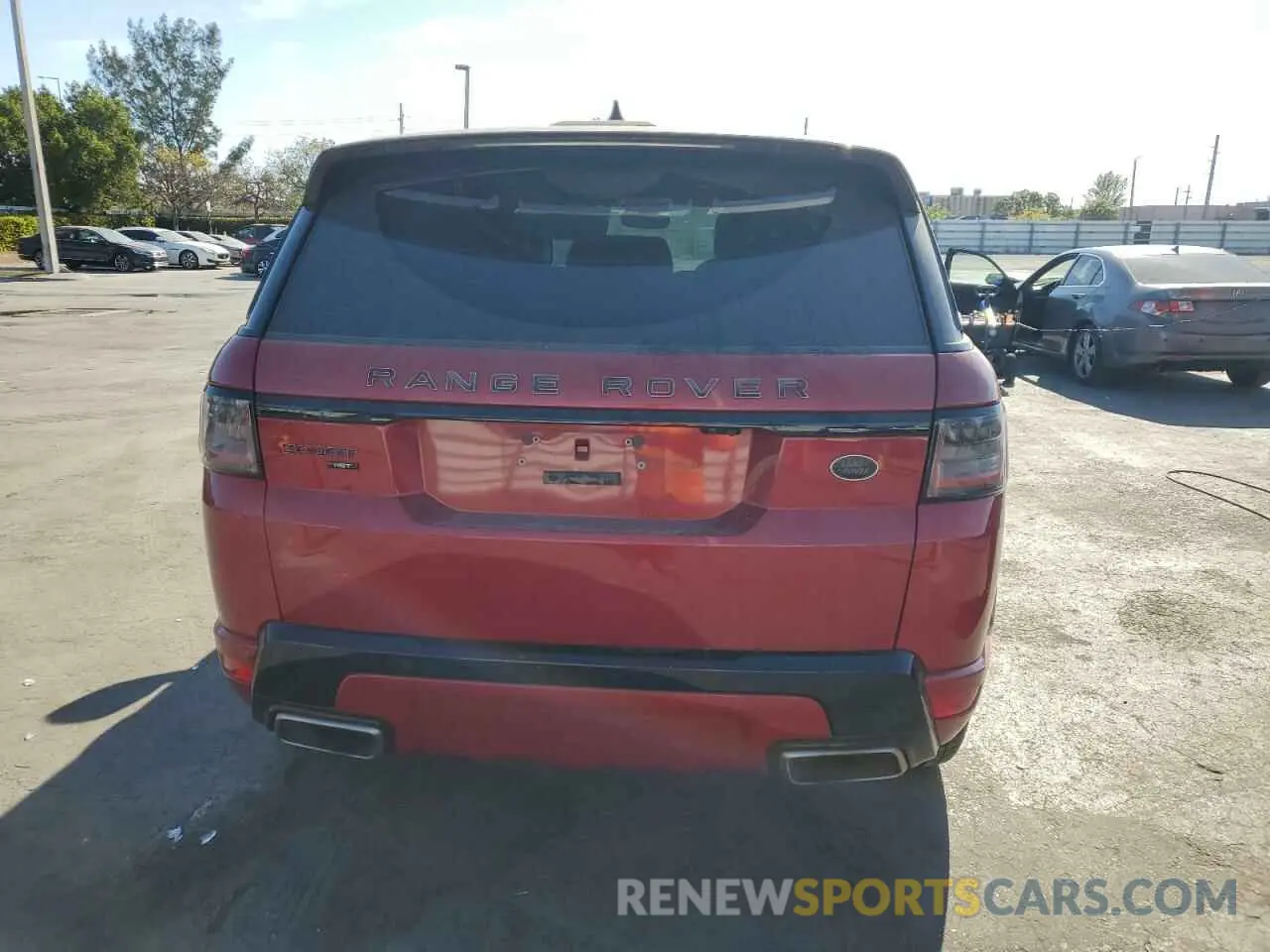6 Photograph of a damaged car SALWS2RU6MA758617 LAND ROVER RANGEROVER 2021