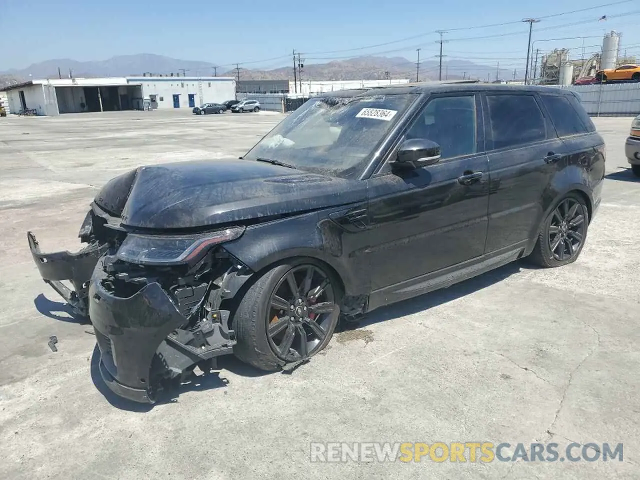 1 Photograph of a damaged car SALWS2RU6MA794470 LAND ROVER RANGEROVER 2021