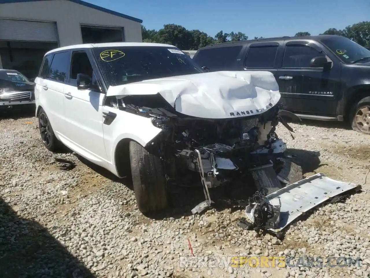 1 Photograph of a damaged car SALWS2RU7MA762059 LAND ROVER RANGEROVER 2021