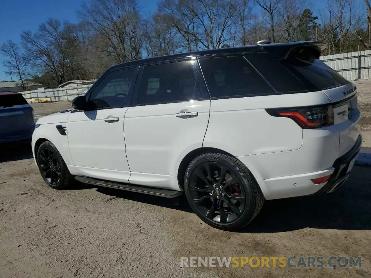 2 Photograph of a damaged car SALWS2RU8MA790341 LAND ROVER RANGEROVER 2021
