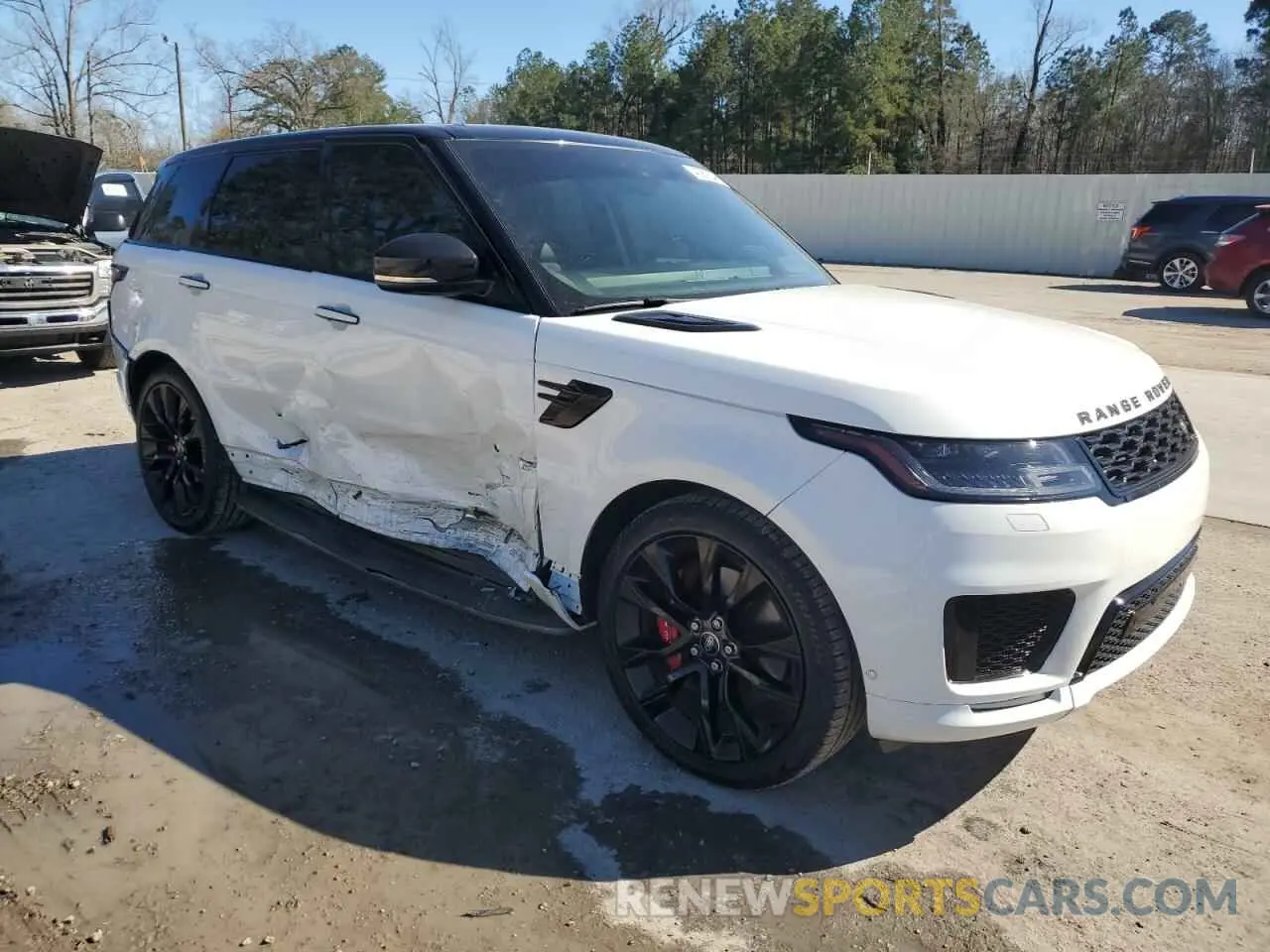 4 Photograph of a damaged car SALWS2RU8MA790341 LAND ROVER RANGEROVER 2021