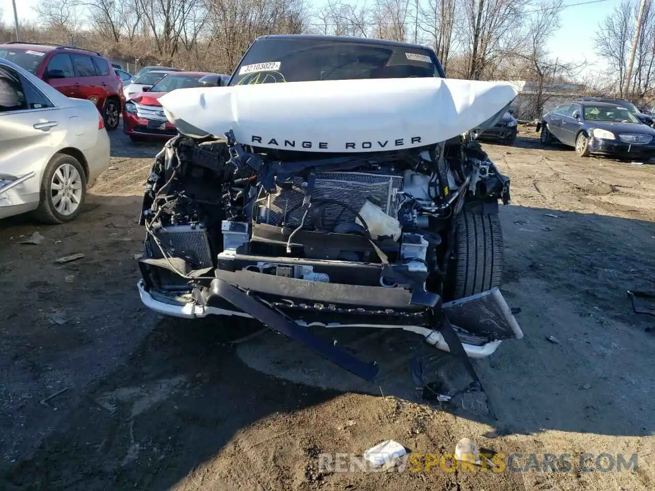 9 Photograph of a damaged car SALWS2RU9MA751807 LAND ROVER RANGEROVER 2021