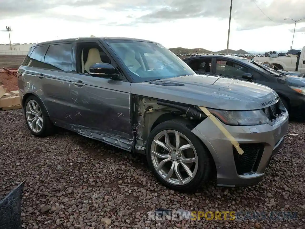 4 Photograph of a damaged car SALWZ2RE0MA787213 LAND ROVER RANGEROVER 2021