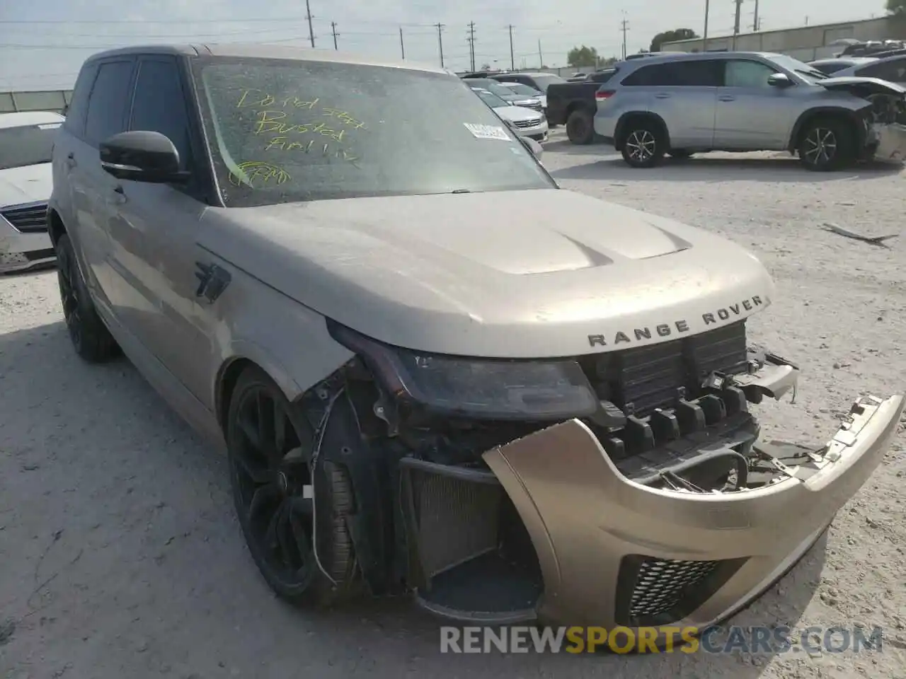 1 Photograph of a damaged car SALWZ2RE1MA749120 LAND ROVER RANGEROVER 2021